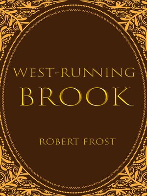 cover image of West-Running Brook